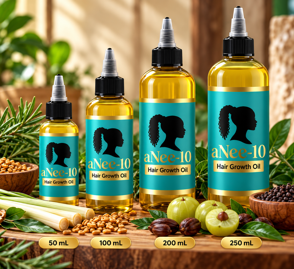 aNee-10 Hair Growth Oil