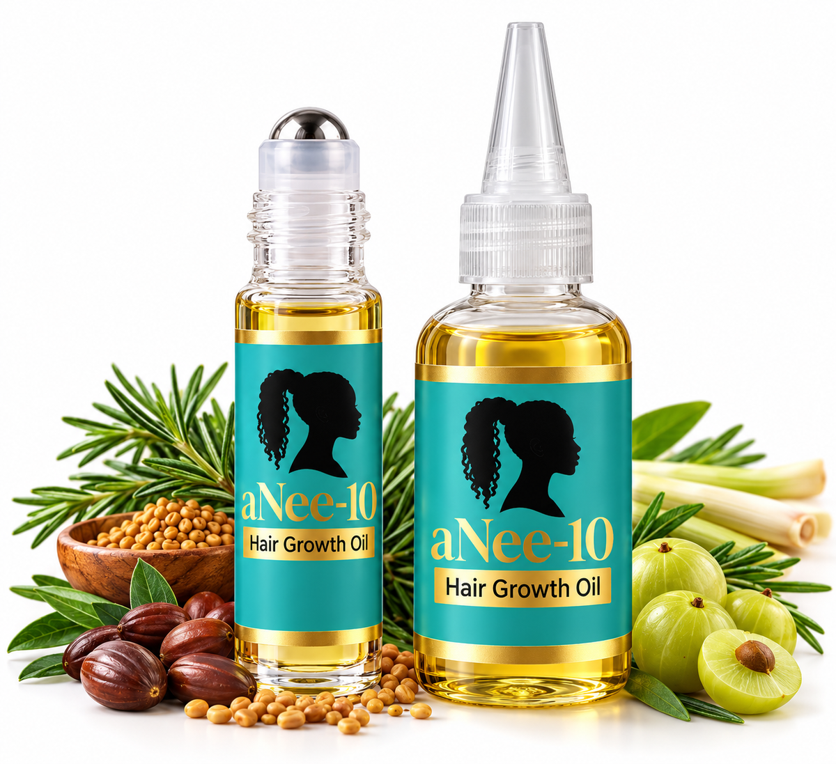 aNee-10 Hair Growth Oil