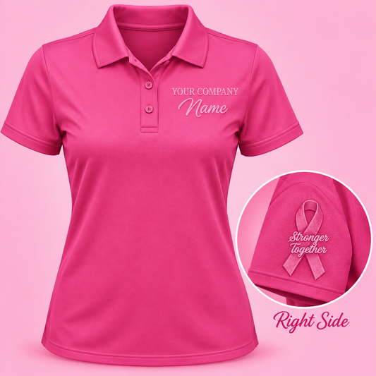 Stronger Together Polos